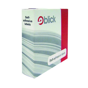 Blick+Labels+in+Dispensers+Round+19mm+Yellow+%28Pack+of+1280%29+RS012252