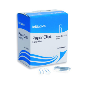 Initiative+Paperclips+Large+Plain+32mm+%281000+Pack%29