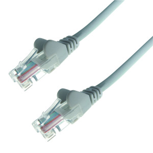Connekt+Gear+5m+RJ45+Cat+5e+UTP+Network+Cable+Male+White+28-0050G