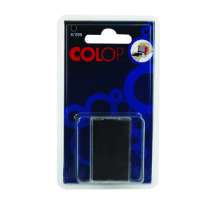 Colop+E%2F200+Replacement+Ink+Pad+Black+%282+Pack%29+E200BK
