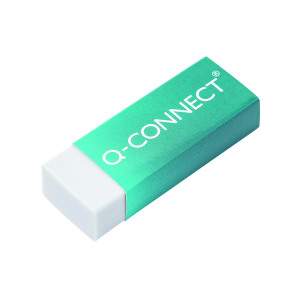 Q-Connect+Plastic+Eraser+White+%2820+Pack%29+KF00236