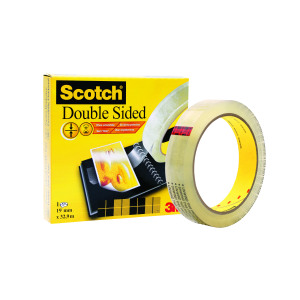 Scotch+Durable+Double+Sided+Tape+19mmx33m+Transparent+6651933