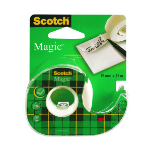 Scotch+Magic+Tape+810+19mm+x+25m+with+Dispenser+%2812+Pack%29+8-1925D