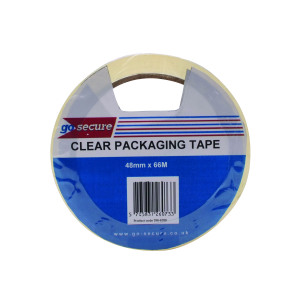 GoSecure+Packaging+Tape+50mmx66m+Clear+%286+Pack%29+PB02297