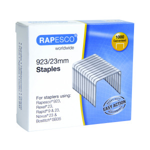 Rapesco+923%2F23mm+Staples+%281000+Pack%29+1242