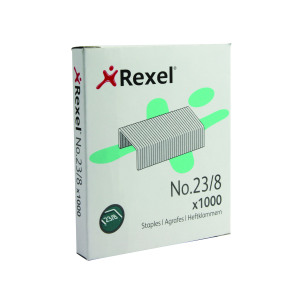 Rexel+No+23+Staples+8mm+%28Pack+of+1000%29+2101054