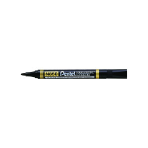 Pentel+N850+Permanent+Marker+Bullet+Tip+Marker+%28Pack+of+12%29+N850-AE