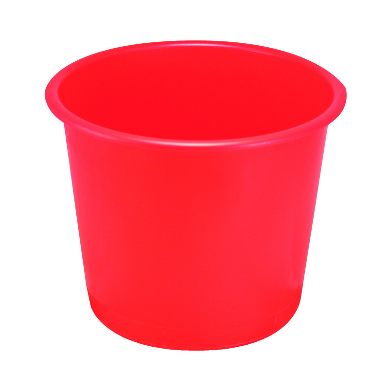 Q-Connect+Waste+Bin+15+Litre+Red+CP025KFRED