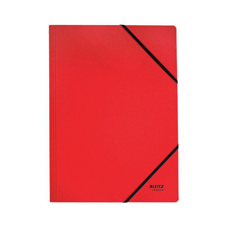 Leitz+Recycle+Card+Folder%2FElastic+Bands+A4+Red+%28Pack+of+10%29+39080025