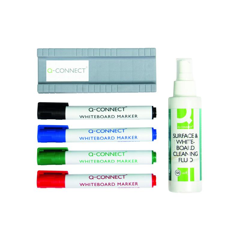 Q-Connect+Whiteboard+Starter+Kit+Blister+Pack