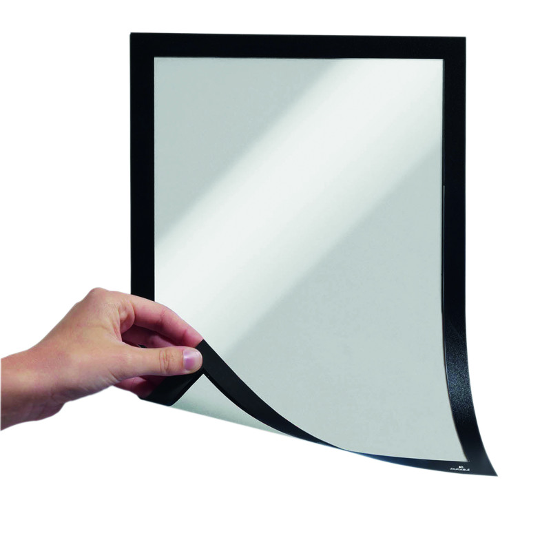 Durable+Infoframe+Duraframe+Magnetic+A4+Black+%28Pack+of+5%29+486901