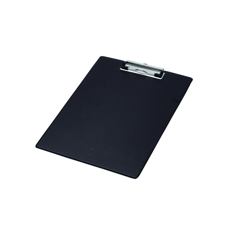 Q-Connect+PVC+Clipboard+A4+Black+KF01296