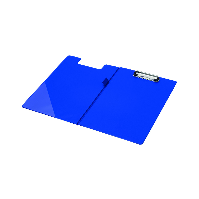 Q-Connect+PVC+Foldover+Clipboard+A4+Blue+KF01301