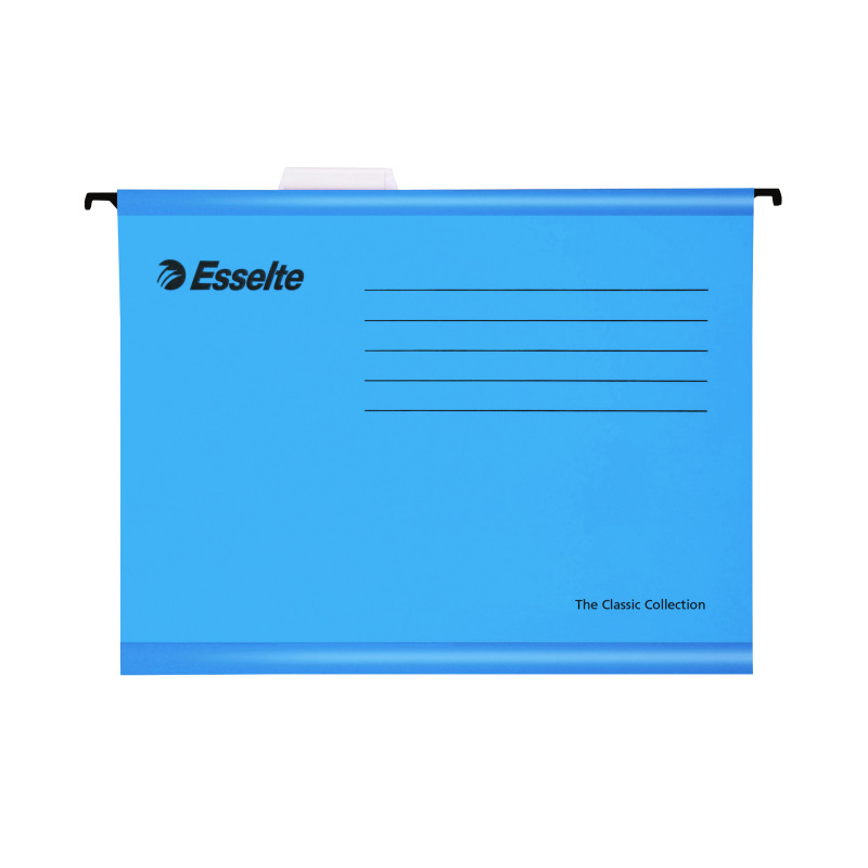 Esselte+Classic+Foolscap+Blue+Suspension+File+%28Pack+of+25%29+90334