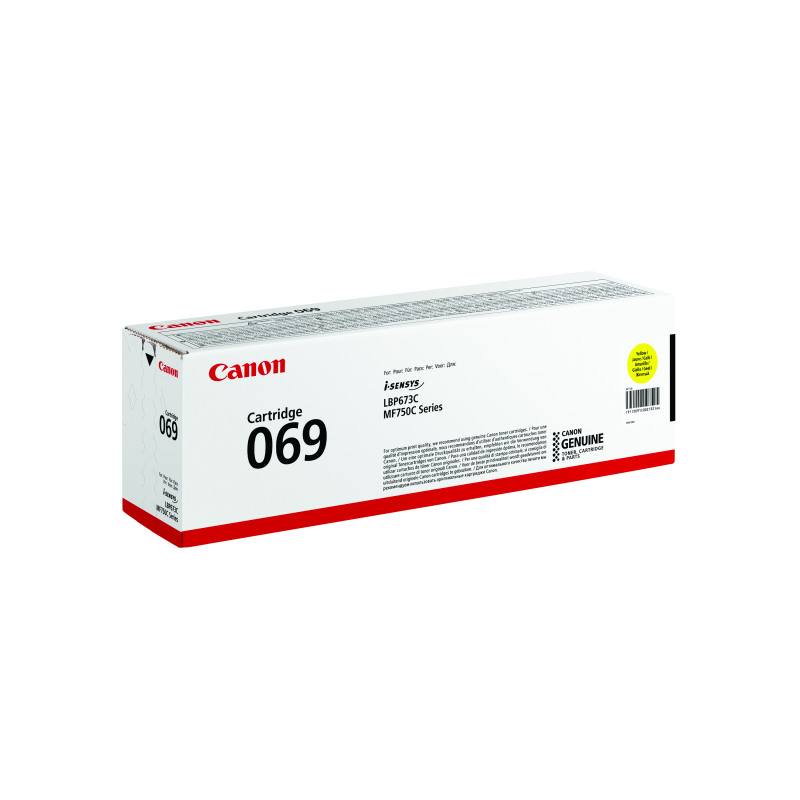 Canon+069Y+Toner+Cartridge+Yellow+5091C002