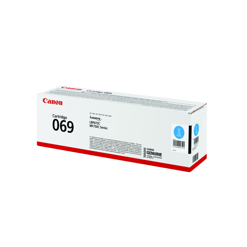 Canon+069C+Toner+Cartridge+Cyan+5093C002