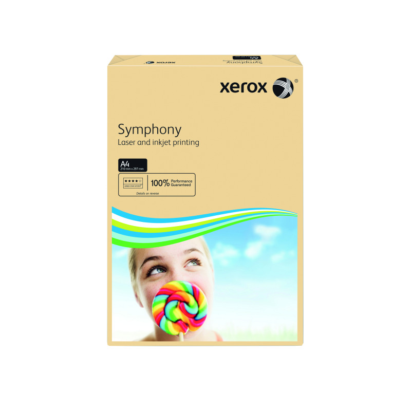 Xerox+Symphony+A4+Paper+80gsm+Pastel+Salmon+%28Pack+of+500%29+003R93962