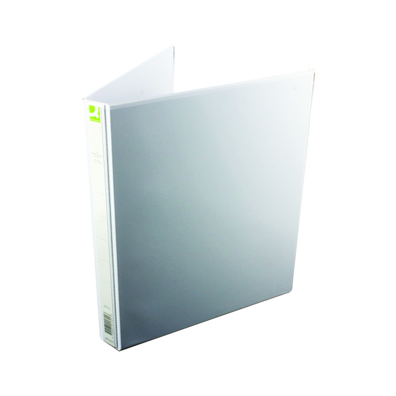 Q-Connect+Presentation+16mm+4D-Ring+Binder+A4+White+%28Pack+of+6%29+KF01324Q