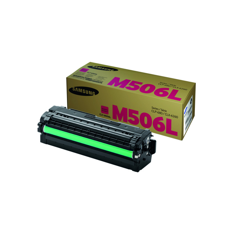 HP+CLT-M506L+Original+Laser+Toner+Cartridge+High+Yield+Magenta+SU305A