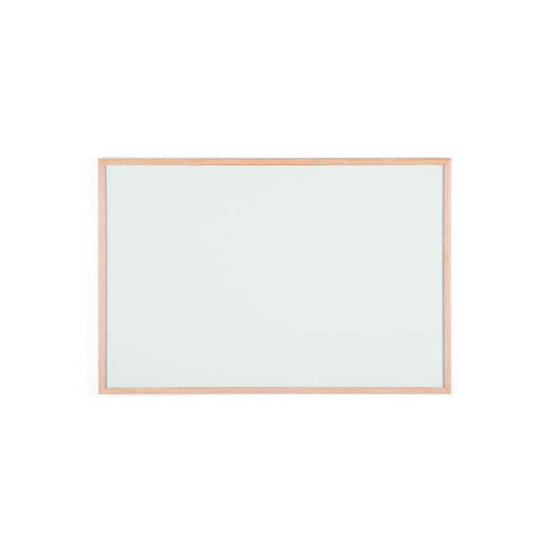 Q-Connect+Wooden+Frame+Whiteboard+900x1200mm+KF03572