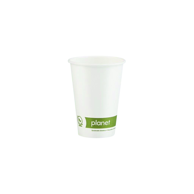 Planet+7oz+Single+Wall+Plastic-Free+Paper+Hot+Cup+%28Pack+of+50%29+PFHCSW07