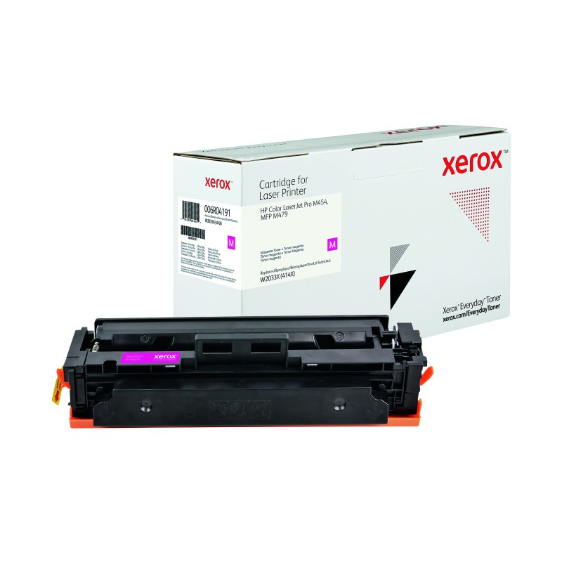 Xerox+Everyday+Replacement+Toner+Cartridge+High+Yield+Magenta+For+HP+W2033X+006R04191