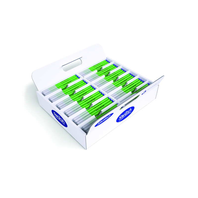 Swash+Komfigrip+Handwriting+Blue+Pen+%28Pack+of+300%29+THW300BU