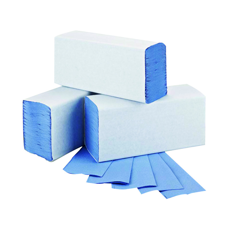 2Work+M-Fold+Hand+Towel+1-Ply+240x220mm+Blue+%28Pack+of+3000%29+2W71923