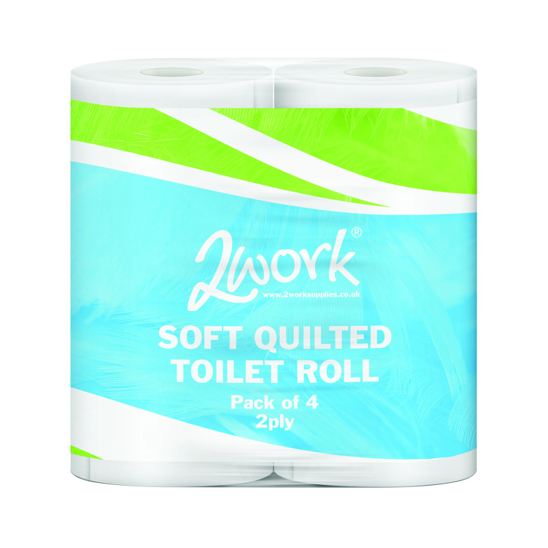 2Work+Luxury+Quilted+Toilet+Roll+2-Ply+200+Sheets+%28Pack+of+40%29+JAN03090
