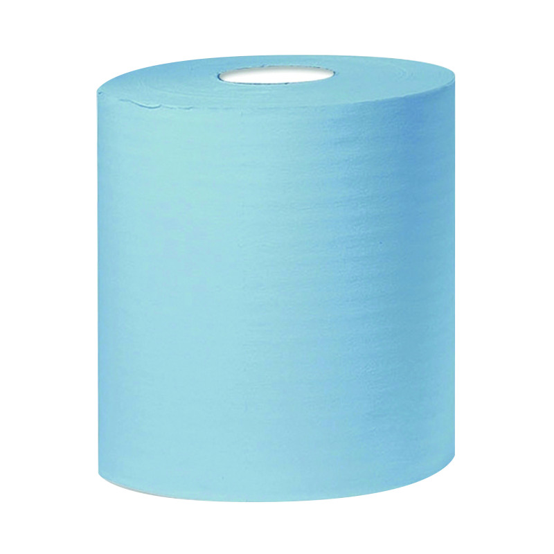 2Work+Centrefeed+Roll+2-Ply+150m+Blue+%28Pack+of+6%29+KF03805