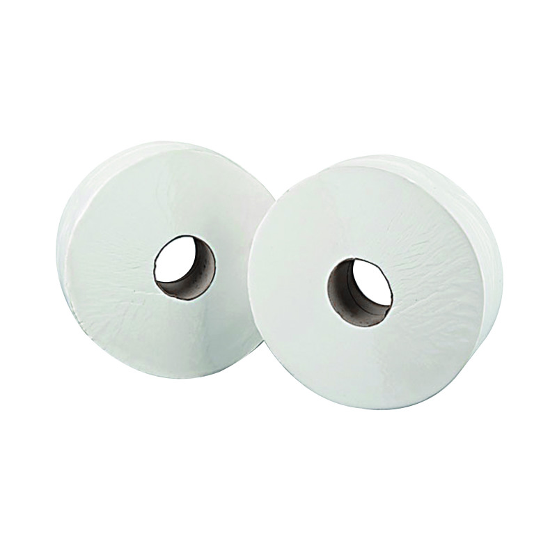 2Work+Mini+Jumbo+Toilet+Roll+2-Ply+200m+%28Pack+of+12%29+JKF03811