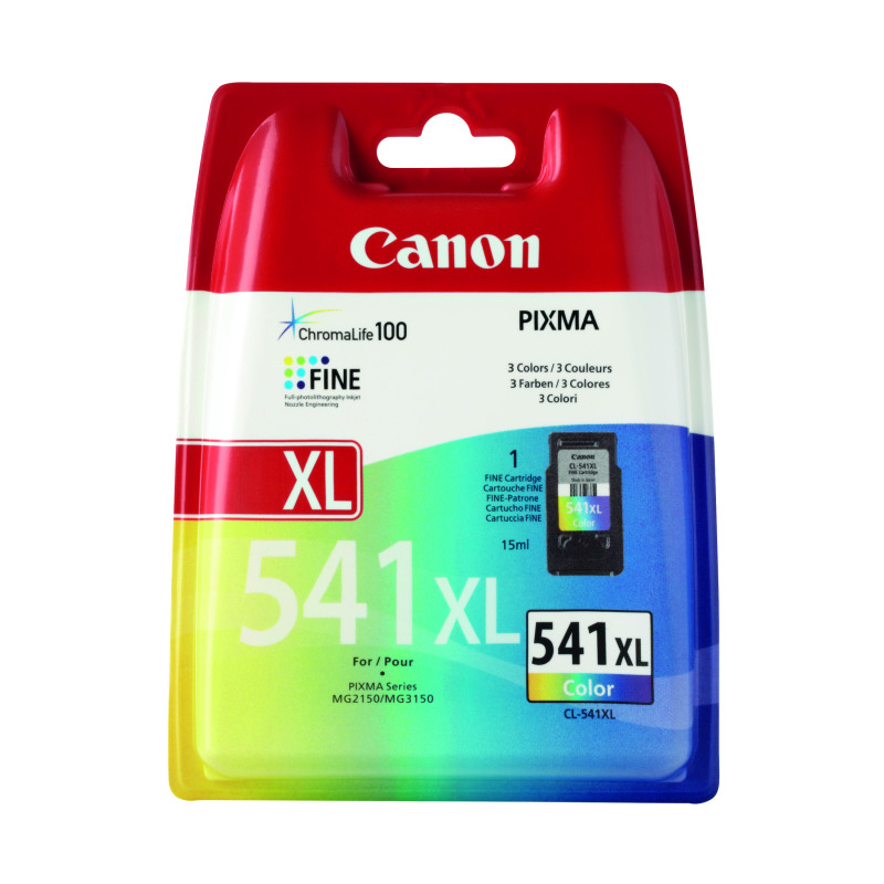 Canon+CL-541XL+Ink+Cartridge+CMY+Colour+5226B001