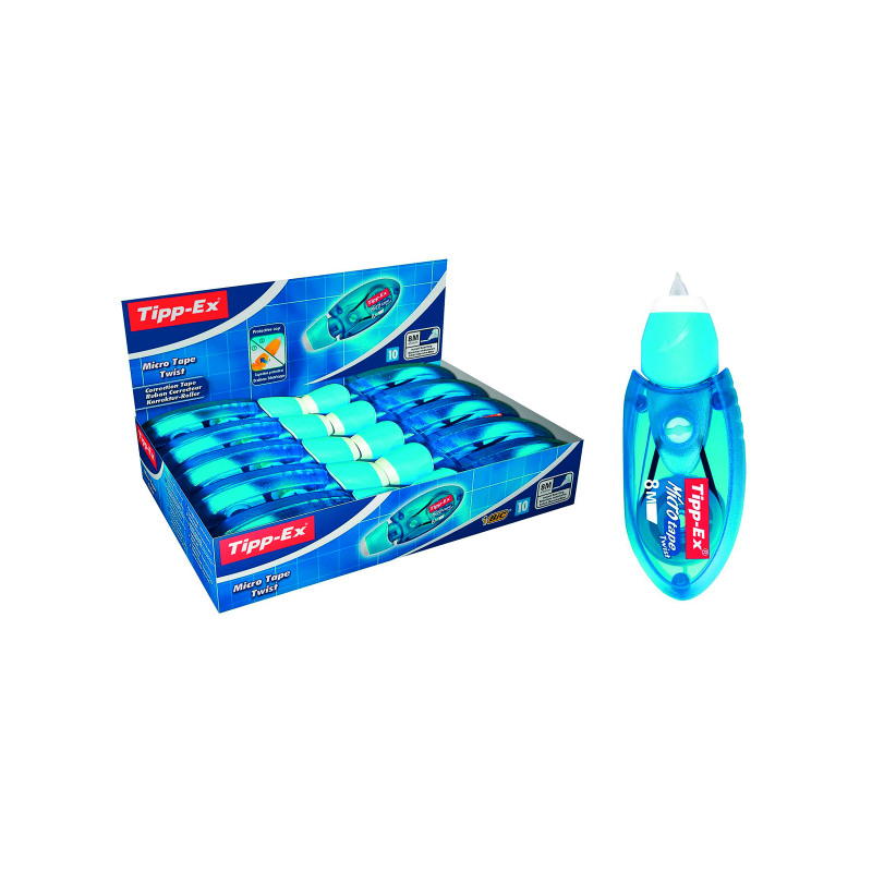 Tipp-Ex+Micro+Tape+Twist+Correction+Tape+%2810+Pack%29+8706142