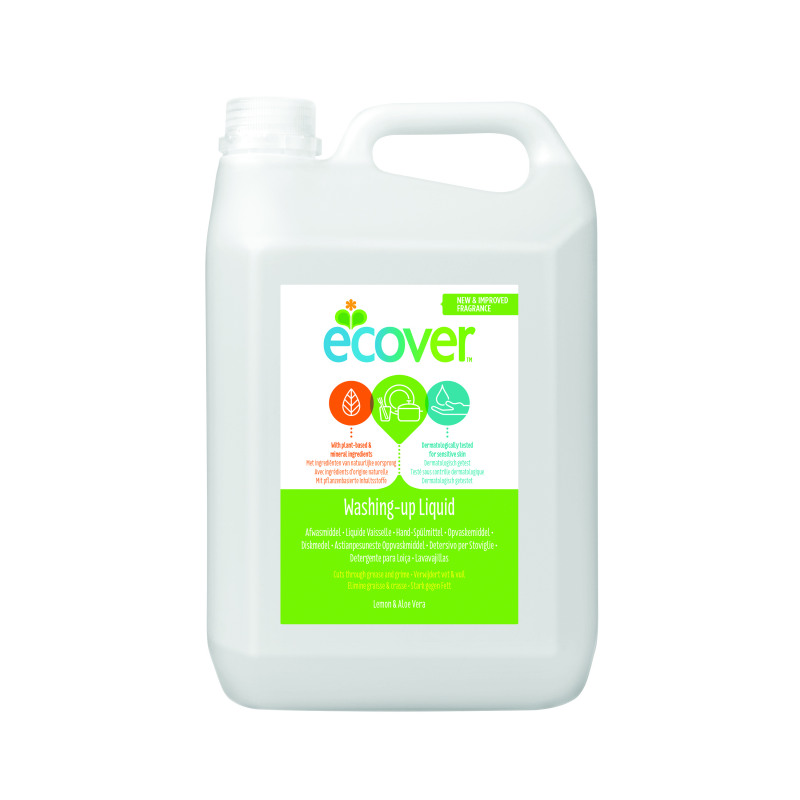 Ecover+Washing+Up+Liquid+Lemon+and+Aloe+Vera+5L+1015063
