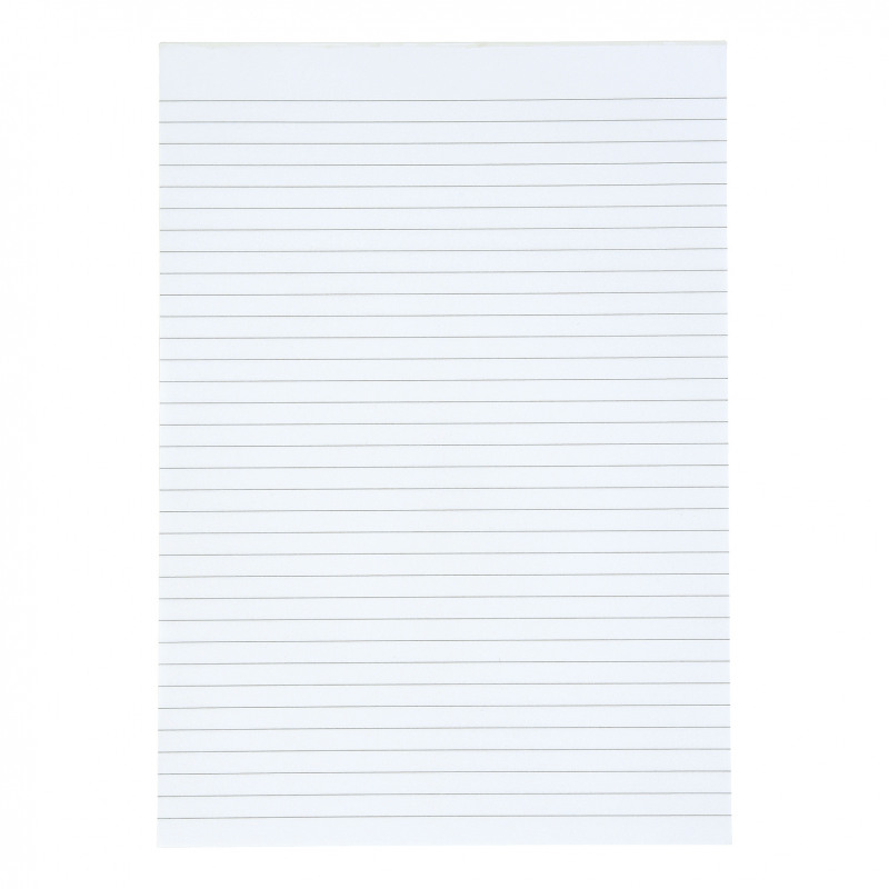 5+Star+Memo+Pad+Headbound+60gsm+Ruled+160pp+A4+White+Paper+%28Pack+of+10%29