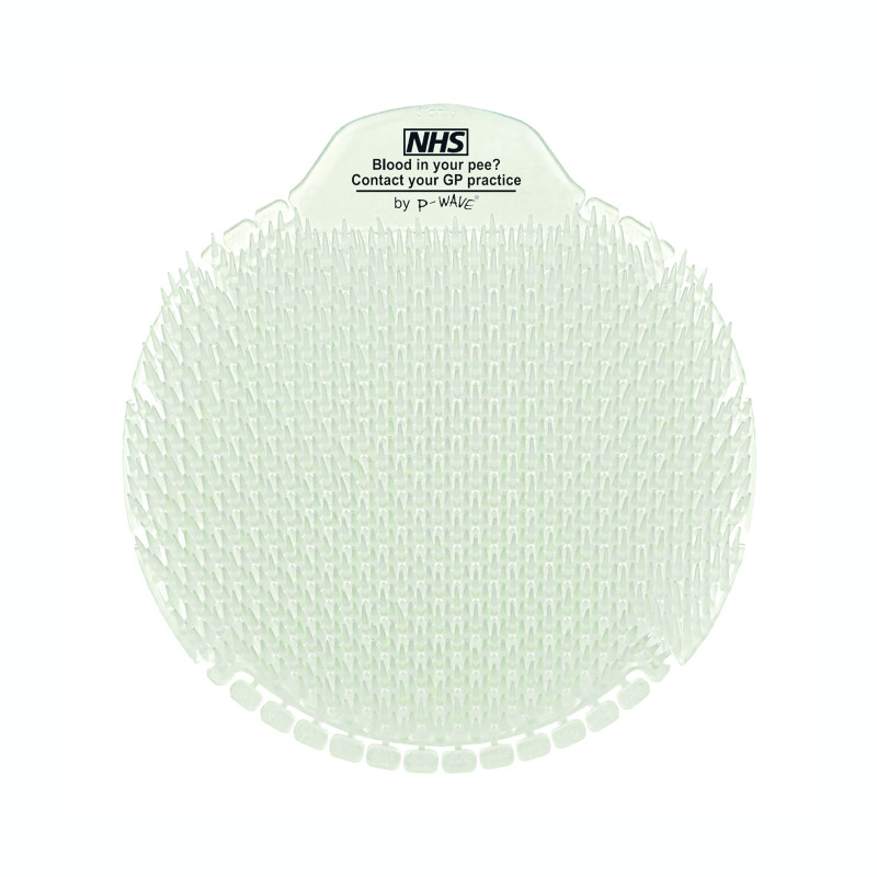 P-Wave+Slant6+Urinal+Screen+Honeysuckle+%28Pack+of+10%29+WZDS60HS