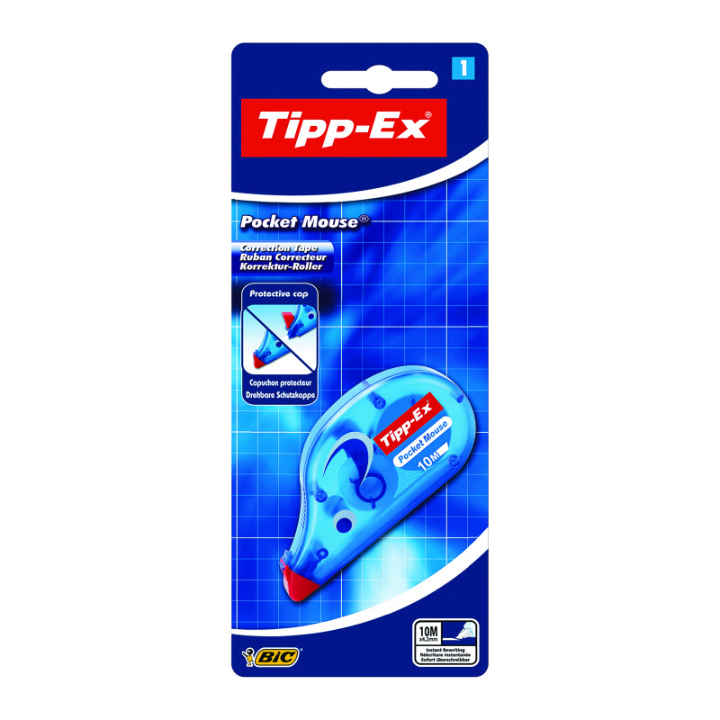 Tipp-Ex+Pocket+Mouse+Correction+Tape+Blister+%2810+Pack%29+820790