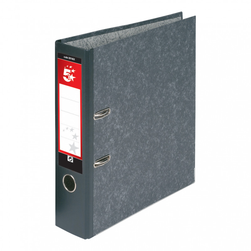 5+Star+Office+Lever+Arch+File+Foolscap+Cloud+Cover+%28Pack+of+10%29