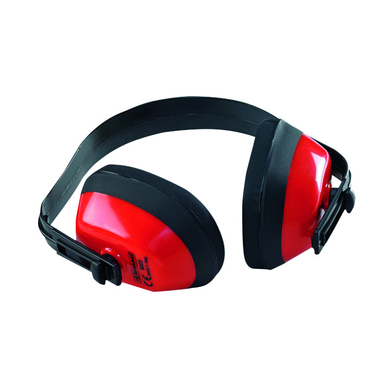 B-Brand+Economy+Ear+Defenders+SNR27+Red+BBED