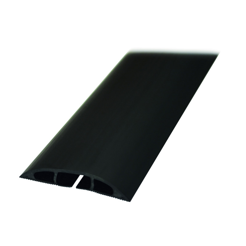 D-Line+Black+Light+Duty+Floor+Cable+Cover+60mmx1.8m+Long+CC-1