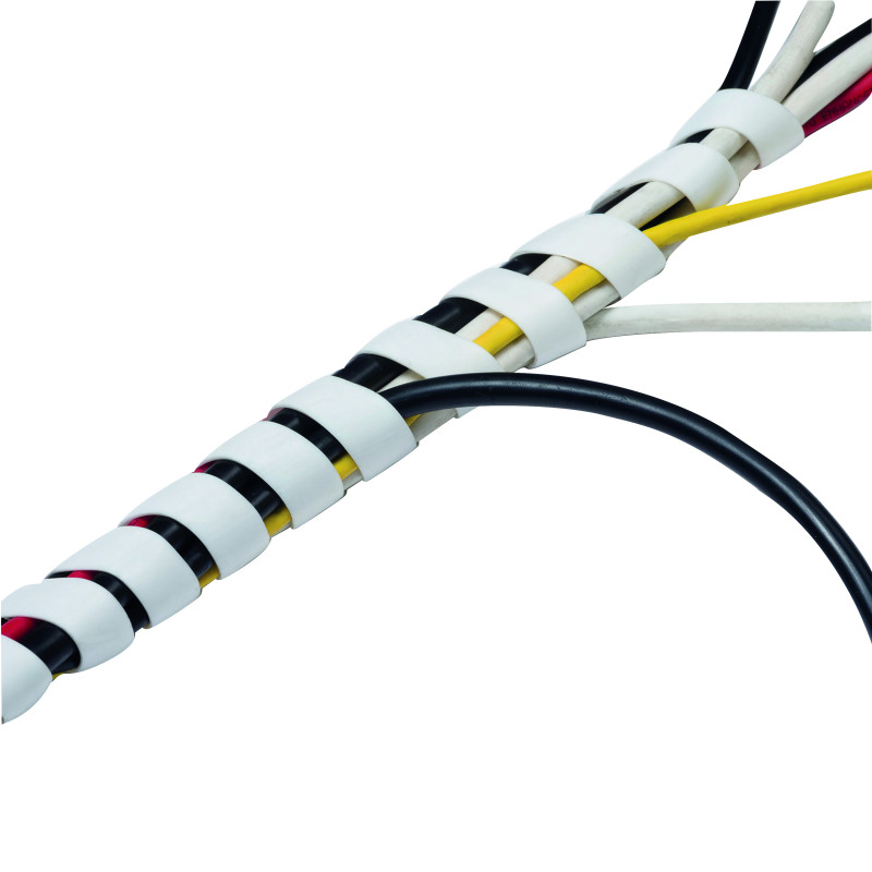 D-Line+Cable+Tidy+White+Spiral+Wrap+2.5m+ctw2.5w+CTW2.5W
