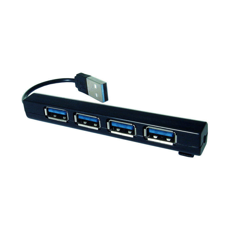 Connekt+Gear+USB+V3+4+Port+Cable+Hub+Bus+Powered+25-0058