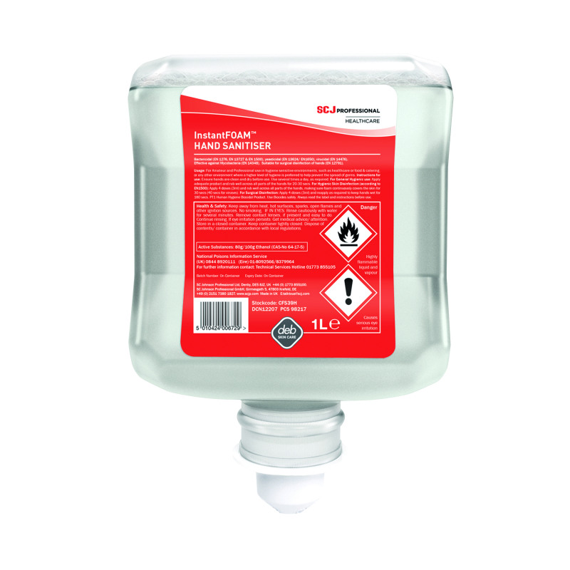 Deb+Cutan+Foaming+Hand+Sanitiser+Cartridge+1+Litre+CFS39H