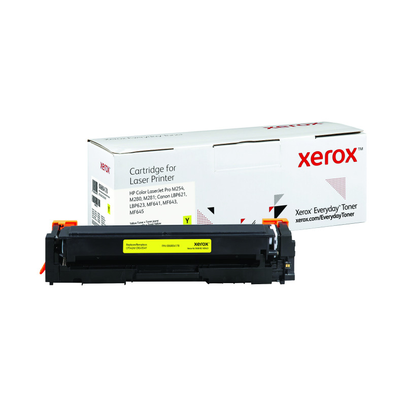 Xerox+Everyday+Replacement+Toner+Cartridge+Yellow+For+HP+CF542A+006R04178