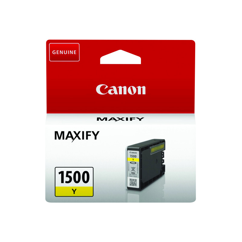 Canon+PGI-1500Y+Ink+Cartridge+Yellow+9231B001