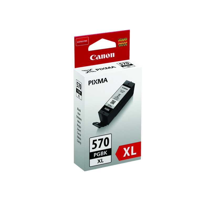 Canon+PGI-570PGBK+Ink+Cartridge+High+Yield+Pigment+Black+0318C001