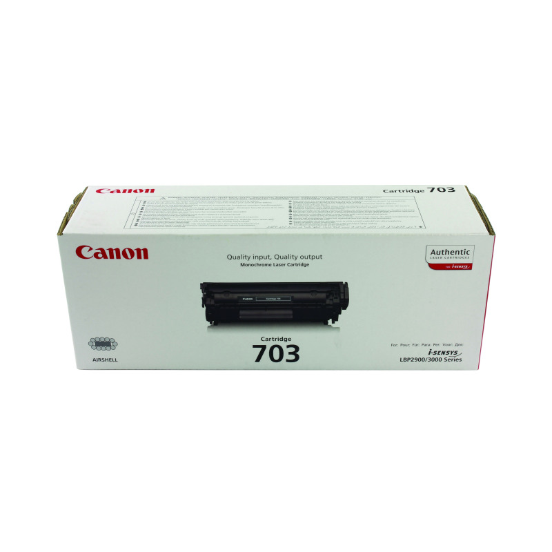 Canon+703+Toner+Cartridge+Black+7616A005
