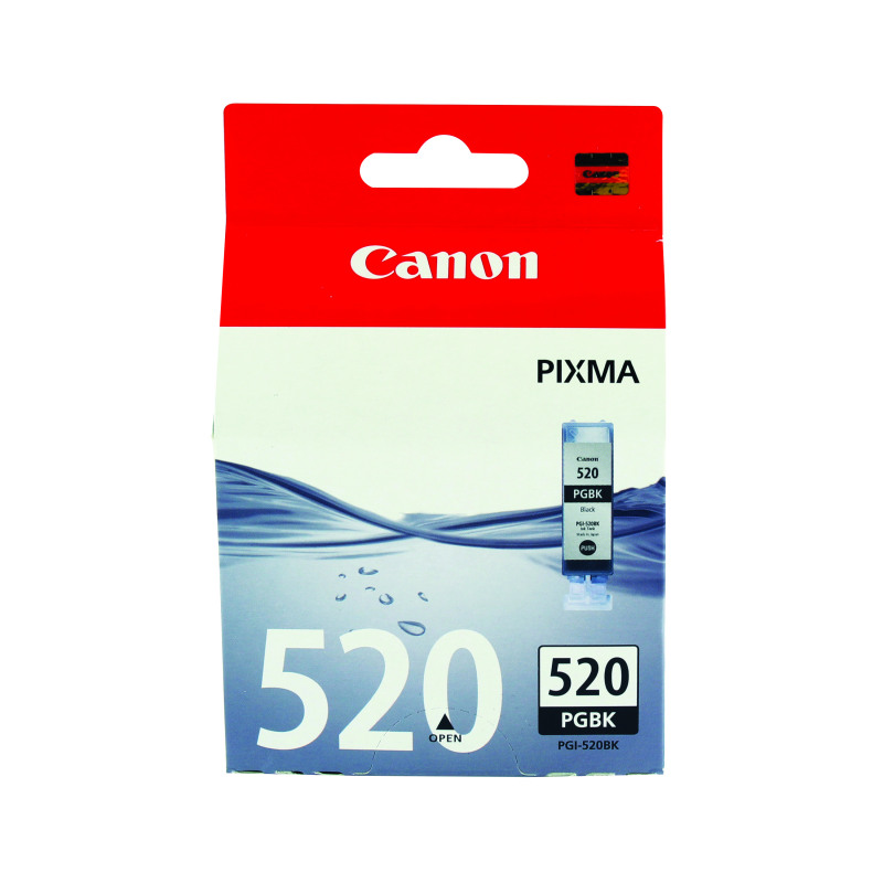 Canon+PGI-520BK+Ink+Cartridge+Black+2932B001