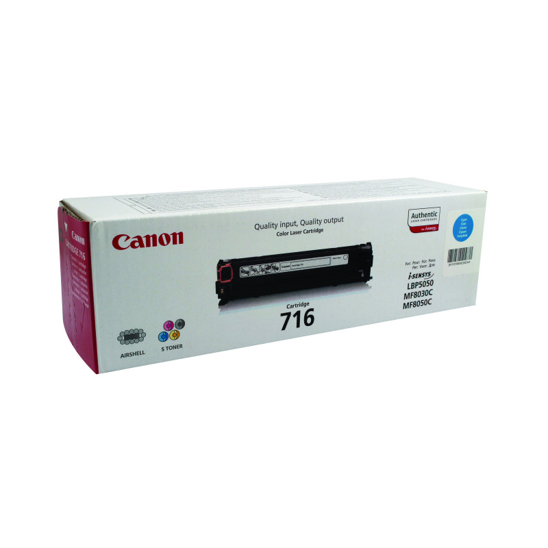 Canon+716C+Toner+Cartridge+Cyan+1979B002