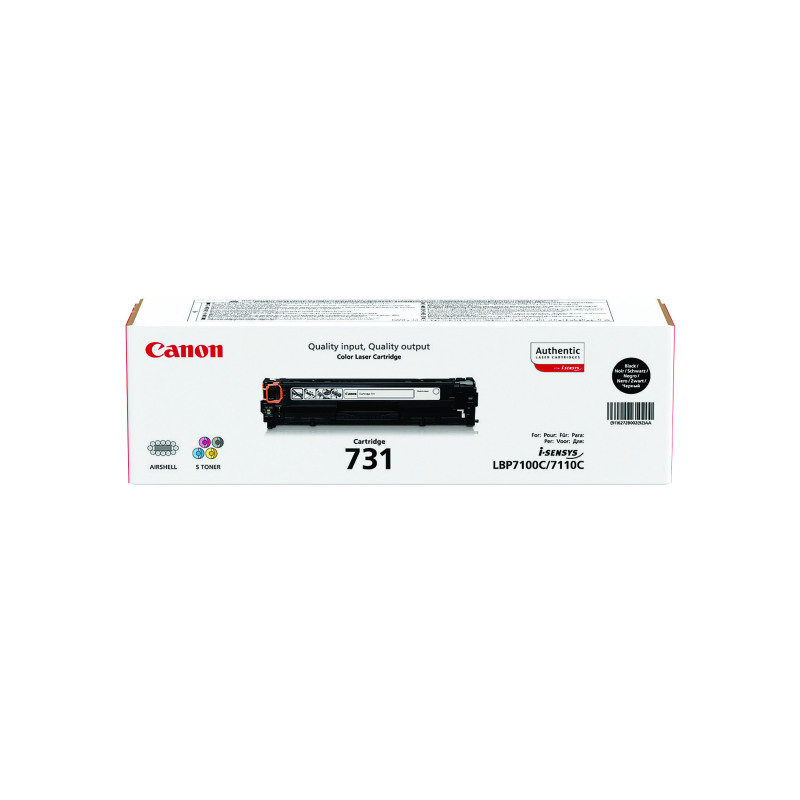 Canon+731BK+Toner+Cartridge+Black+6272B002